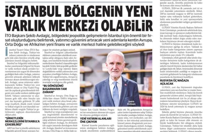 İstanbul bölgenin yeni varlık merkezi olabilir