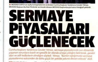 Sermaye Piyasaları Güçlenecek